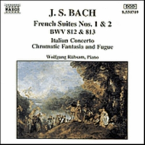 Bach Johann Sebastian - French Suites Nos 1 & 2 in the group Externt_Lager /  at Bengans Skivbutik AB (641863)