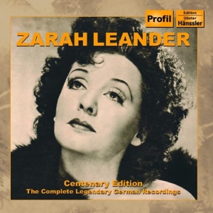 Leander Zarah - Complete Legendary German Recording in the group CD / Elektroniskt,Svensk Folkmusik at Bengans Skivbutik AB (642443)