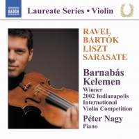 Bartok/Ravel/Liszt/Sarasate - Rhapsodies For Violin And Pian in the group Externt_Lager /  at Bengans Skivbutik AB (642452)
