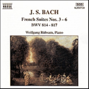 Bach Johann Sebastian - French Suites Nos 3-6 in the group Externt_Lager /  at Bengans Skivbutik AB (642667)