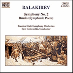 Balakirev Mily - Symphony No 2 in the group Externt_Lager /  at Bengans Skivbutik AB (642668)