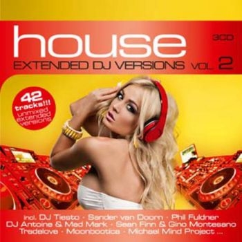 Various Artists - House:Extended Dj Versions 2 in the group CD / Bestsellers at Bengans Skivbutik AB (643260)