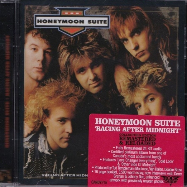 Honeymoon Suite - Racing Aftermidnight in the group CD / Hårdrock/ Heavy metal at Bengans Skivbutik AB (643533)