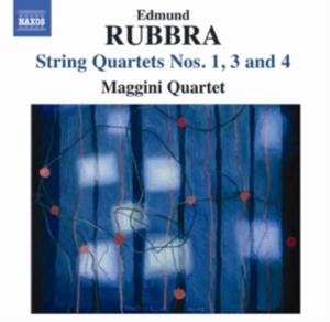 Rubbra - String Quartets Nos 1 / 3 / 4 in the group Externt_Lager / at Bengans Skivbutik AB (643845)