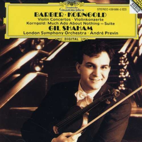 Korngold/Barber - Violinkonserter in the group CD / Klassiskt at Bengans Skivbutik AB (644001)