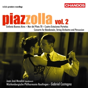 Piazzolla: Castagna - Orchestral Works Vol 2 in the group CD / Klassiskt,World Music at Bengans Skivbutik AB (644962)