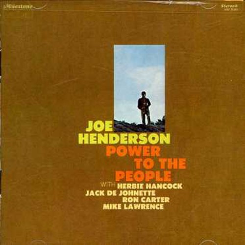 Joe Henderson - Power To The People in the group CD / Jazz/Blues at Bengans Skivbutik AB (645182)