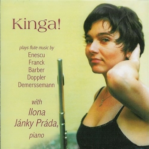 Práda Kinga - Plays Flute Music in the group Externt_Lager /  at Bengans Skivbutik AB (645348)