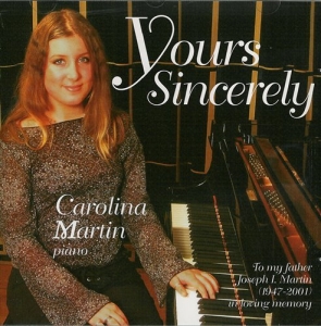 Martin Carolina - Yours Sincerely in the group Externt_Lager /  at Bengans Skivbutik AB (645550)