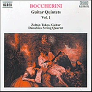 Boccherini Luigi - Guitar Quintets Vol 1 in the group Externt_Lager /  at Bengans Skivbutik AB (646143)