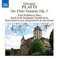 Platti: Wåhlberg/Sundqvist/Sveen - Complete Flute Sonatas in the group CD / Klassiskt at Bengans Skivbutik AB (646363)