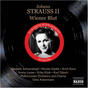 Johann Strauss Ii: Schwarzkopf - Wiener Blut in the group CD / Klassiskt at Bengans Skivbutik AB (646372)