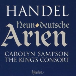 Handel: Sampson/ King´S Consort - Nine German Arias in the group Externt_Lager /  at Bengans Skivbutik AB (646383)