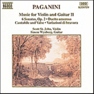 Paganini Nicolo - Music For Violin & Guitar 2 in the group CD / Klassiskt at Bengans Skivbutik AB (646526)