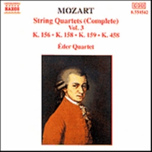 Mozart Wolfgang Amadeus - String Quartets Vol 3 in the group Externt_Lager /  at Bengans Skivbutik AB (647968)