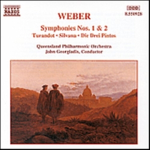Weber Carl Maria Von - Symphony Nos 1 & 2 in the group Externt_Lager /  at Bengans Skivbutik AB (648026)