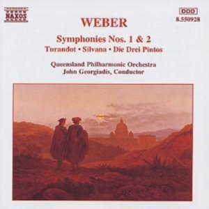 Weber Carl Maria Von - Symphony Nos 1 & 2 in the group Externt_Lager /  at Bengans Skivbutik AB (648026)