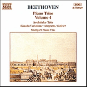 Beethoven Ludwig Van - Piano Trios Vol 4 in the group Externt_Lager /  at Bengans Skivbutik AB (648035)
