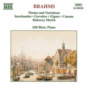 Brahms Johannes - Theme & Vars in the group OUR PICKS / CD Naxos Sale at Bengans Skivbutik AB (648037)