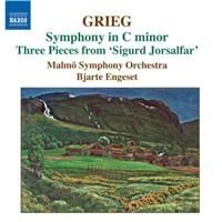 Grieg: Malmö So/ Engeset - Symphony In C Minor in the group Externt_Lager /  at Bengans Skivbutik AB (648614)