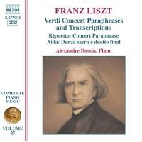 Liszt: Dossin - Verdi Opera Transcriptions in the group Externt_Lager /  at Bengans Skivbutik AB (648619)
