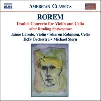 Rorem - Concerto For Violin & Cello in the group Externt_Lager /  at Bengans Skivbutik AB (648626)