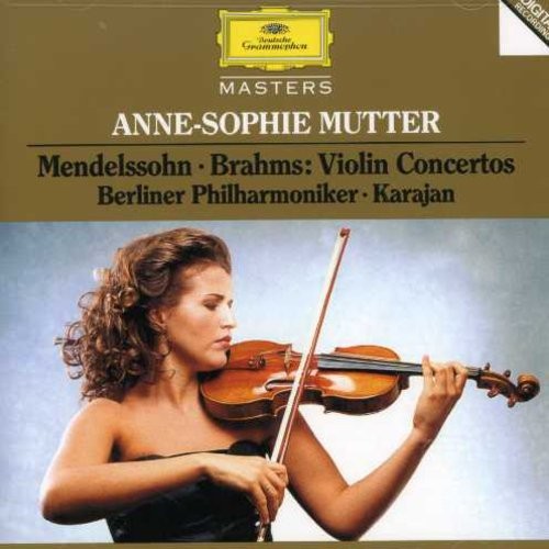 Mendelssohn/Brahms - Violinkonserter in the group CD / Klassiskt at Bengans Skivbutik AB (649361)