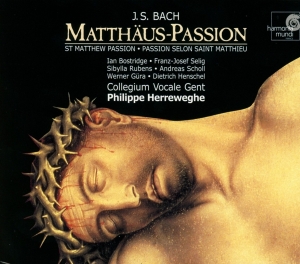 Collegium Vocale Gent / Philippe Herrewe - Bach: Matthaus-Passion Bwv244 in the group CD / Klassiskt,Övrigt at Bengans Skivbutik AB (649549)