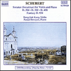 Schubert Franz - Sonatas For Violin & Piano in the group Externt_Lager /  at Bengans Skivbutik AB (649766)