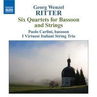 Ritter - Six Quartets For Bassoon And String in the group Externt_Lager /  at Bengans Skivbutik AB (650041)