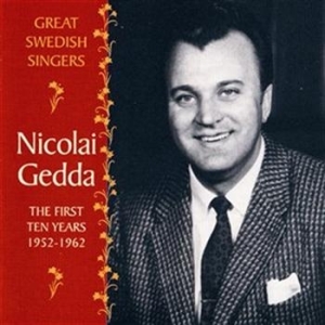 Gedda Nicolai - Great Sw. Sing. First 10 Years in the group CD / Klassiskt at Bengans Skivbutik AB (650582)