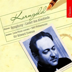 Korngold: Downes - Symphony In F Sharp Major in the group Externt_Lager /  at Bengans Skivbutik AB (651928)