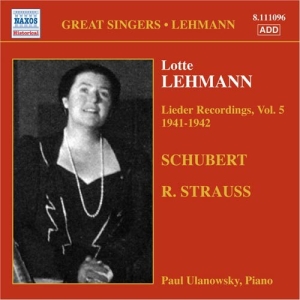 Lehmann - Lieder Vol 5 in the group Externt_Lager /  at Bengans Skivbutik AB (652283)