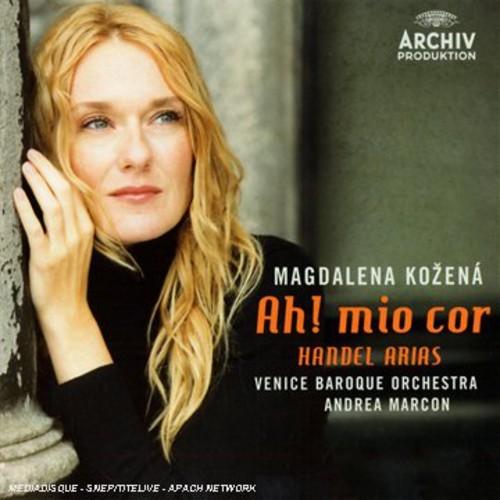 Magdalena Kožená - Ah Mio Cor - Händel-Arior in the group CD / Klassiskt at Bengans Skivbutik AB (652384)