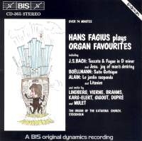 Various - Hans Fagius Plays Organ Favour in the group Externt_Lager /  at Bengans Skivbutik AB (652434)