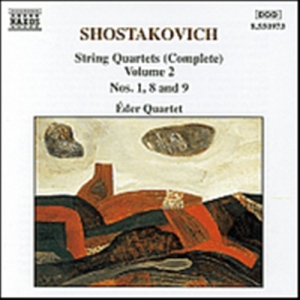Shostakovich Dmitry - String Quartets 1, 8 & 9 in the group Externt_Lager /  at Bengans Skivbutik AB (652597)