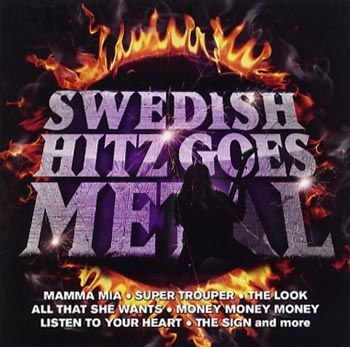 Swedish Hitz Goes Metal - Swedish Hitz Goes Metal in the group CD / Hårdrock/ Heavy metal at Bengans Skivbutik AB (655700)