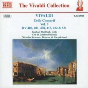 Vivaldi Antonio - Cello Concertos Vol 2 in the group Externt_Lager /  at Bengans Skivbutik AB (656045)
