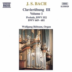 Bach Johann Sebastian - Clavierubung Iii Vol 1 in the group Externt_Lager /  at Bengans Skivbutik AB (656048)
