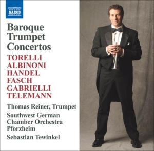 Thomas Reiner - Baroque Trumpet Concertos in the group Externt_Lager /  at Bengans Skivbutik AB (656601)