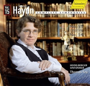 Haydn - Symphonies Vol 15 in the group Externt_Lager /  at Bengans Skivbutik AB (657099)
