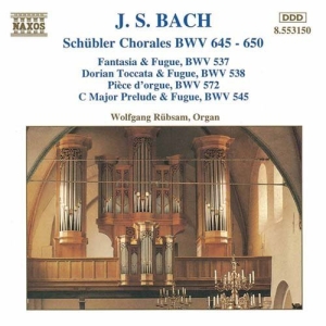 Bach Johann Sebastian - Schubler Chorales in the group Externt_Lager /  at Bengans Skivbutik AB (657778)