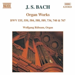 Bach Johann Sebastian - Organ Works in the group Externt_Lager /  at Bengans Skivbutik AB (658834)