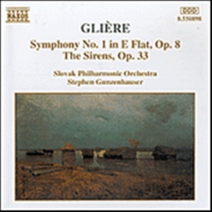 Gliere Reinhold - Symphony No 1 Op 8 in the group Externt_Lager /  at Bengans Skivbutik AB (658839)