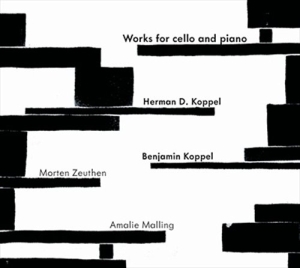 Herman D Koppel / Benjamin Koppel - Works For Cello And Piano in the group Externt_Lager /  at Bengans Skivbutik AB (659028)