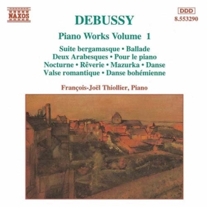 Debussy Claude - Piano Works Vol 1 in the group OUR PICKS / Stocksale / CD Sale / CD Classic at Bengans Skivbutik AB (662089)