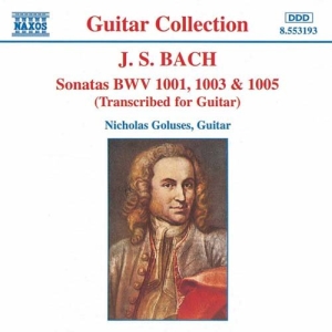 Bach Johann Sebastian - Sonatas For Guitar in the group Externt_Lager /  at Bengans Skivbutik AB (662100)