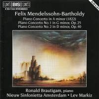 Mendelssohn Felix - Piano Conc 1/2 & A Min in the group Externt_Lager /  at Bengans Skivbutik AB (662310)