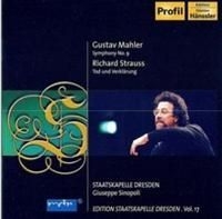 Mahler/Strauss R - Symphony No. 9/Tot Und Verklärung in the group Externt_Lager /  at Bengans Skivbutik AB (662723)