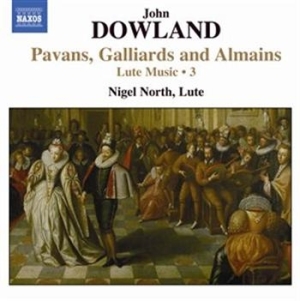 Dowland J - Lute Music Volume 3 in the group Externt_Lager /  at Bengans Skivbutik AB (663271)
